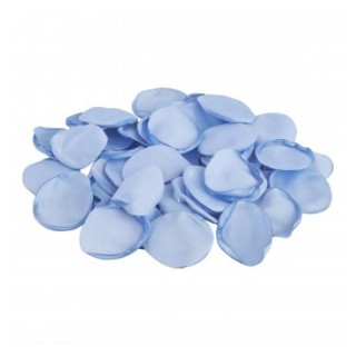 Sachet 50 pétales satin bleu ciel