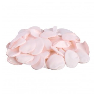 Sachet 50 pétales satin rose pastel