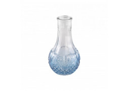Vase verre mini Albertine bleu degradé