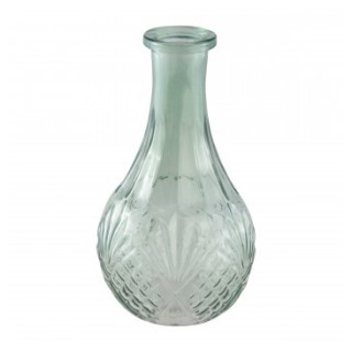 Vase verre Catherine vert sauge