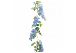 Guirlande glycine bleue