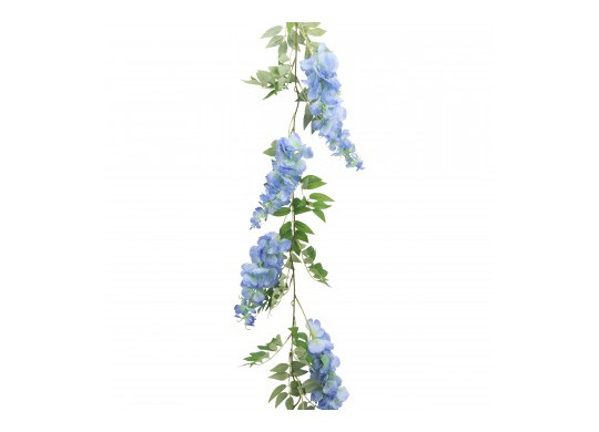 Guirlande glycine bleue