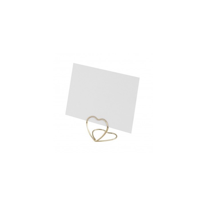 Marque place coeur metal or x6