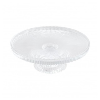 Plateau verre sur pied catherine