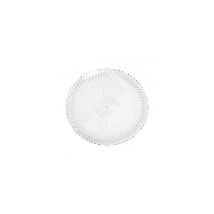 Sous assiette transparente