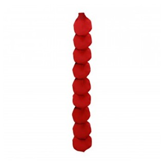 Guirlande 10 petales rose rouge GM