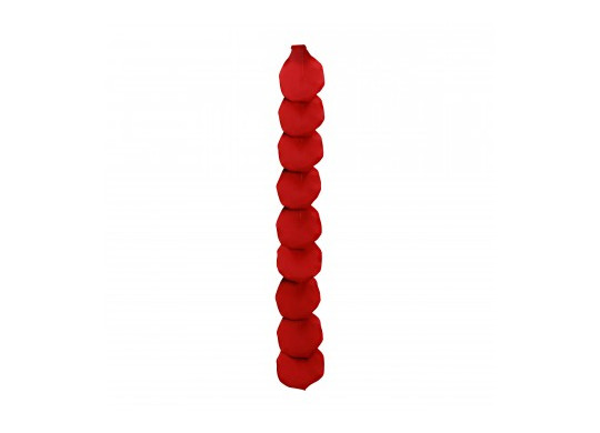 Guirlande 10 petales rose rouge GM