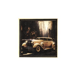 Serviettes gatsby noir x20