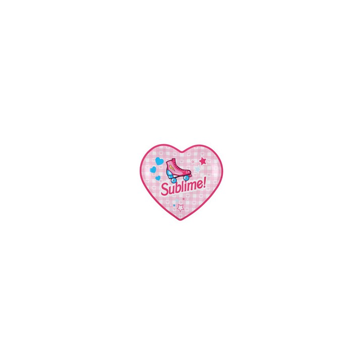 Assiettes girly x10