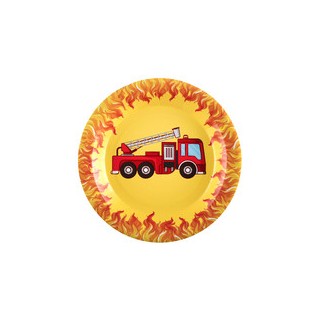Assiettes pompier x10