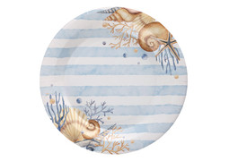 Assiettes coquillage x10
