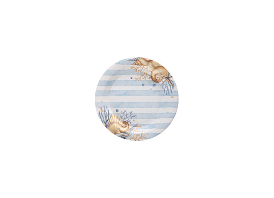 Assiettes coquillage x10