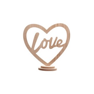 Centre de table coeur love