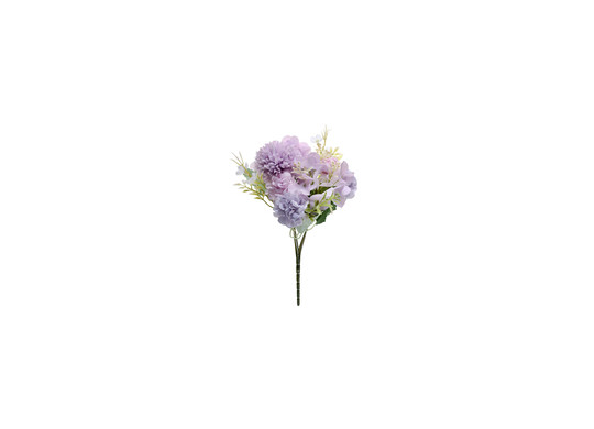 Bouquet romantique parme