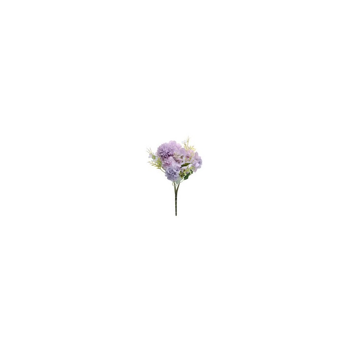 Bouquet romantique parme
