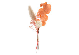 Petit bouquet romantique seché pêche