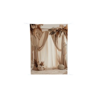 Toile de fond mariage naturel