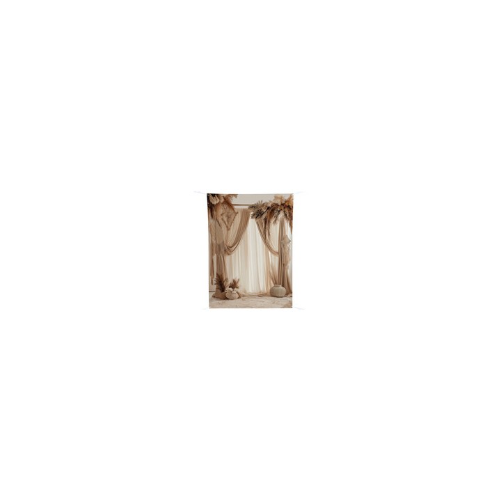 Toile de fond mariage naturel