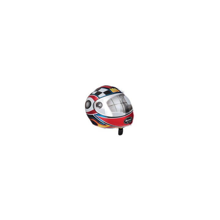 Ballon alu forme casque formule 1