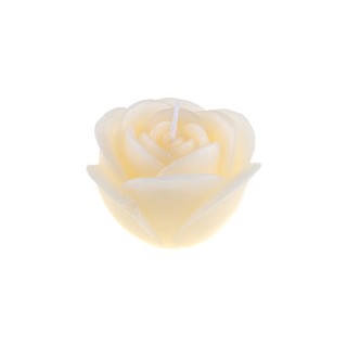 Bougie rose ivoire