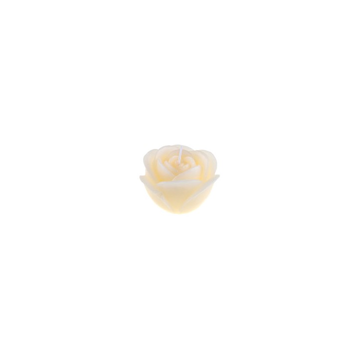 Bougie rose ivoire