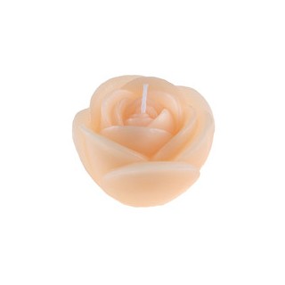 Bougie rose pêche