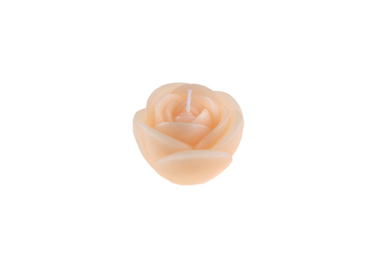 Bougie rose pêche