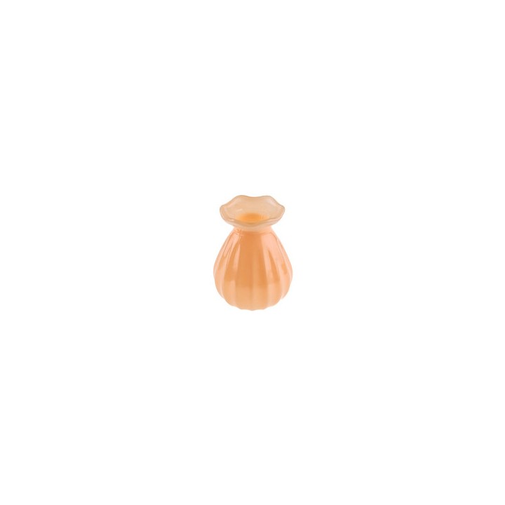Vase floral peche