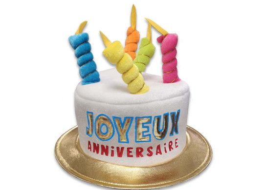 Chapeau Joyeux anniversaire