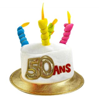 Chapeau anniversaire 50 ans