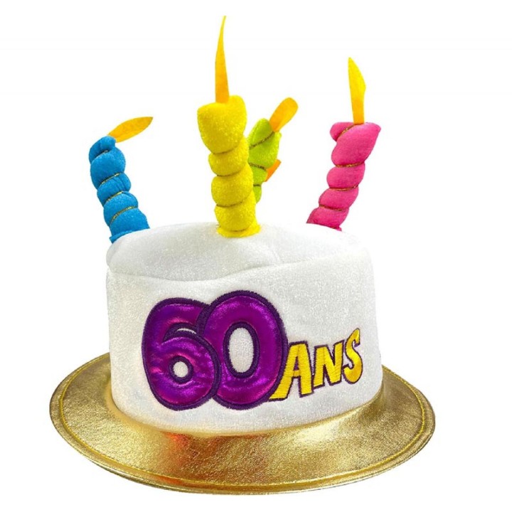 Chapeau anniversaire 60 ans
