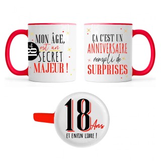 Mug 18 ans