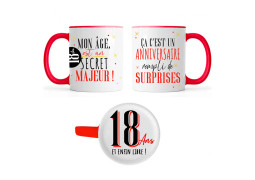 Mug 18 ans