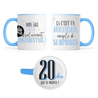 Mug 20 ans