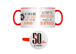 Mug 50 ans