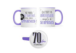 Mug 70 ans