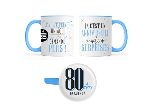 Mug 80 ans