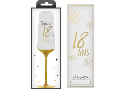 Flûte 18 ans or