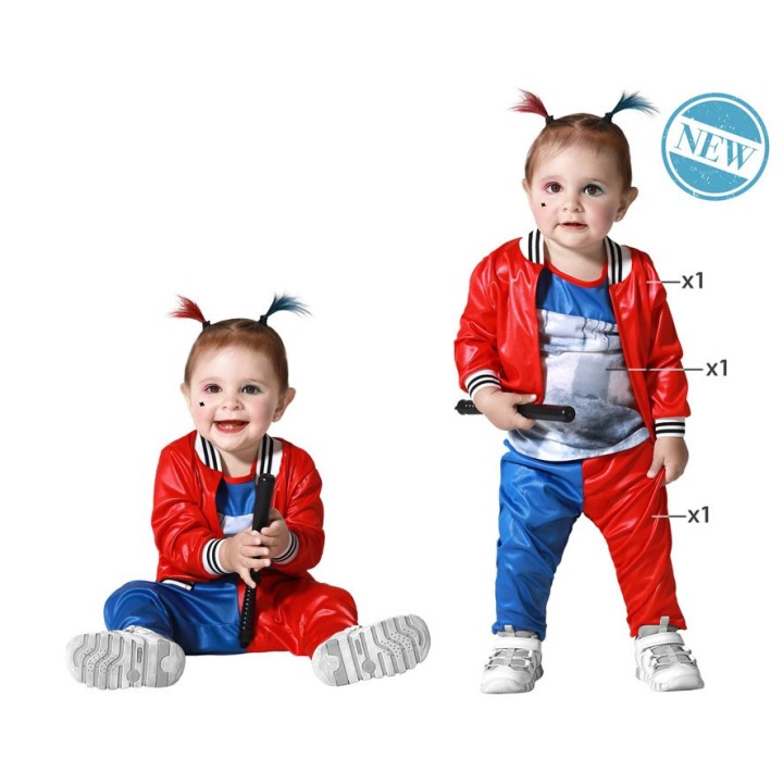 Costume baby Harley Quinn