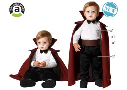 Costume baby vampire bordeaux