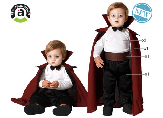 Costume baby vampire bordeaux Costume baby vampire bordeaux