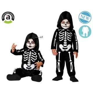 Costume baby squelette