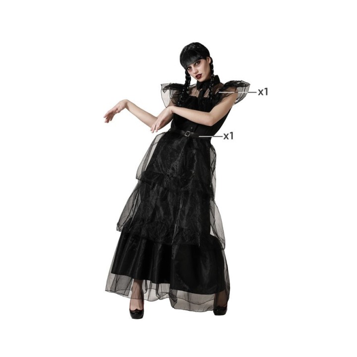 Costume femme Mercredi robe de bal