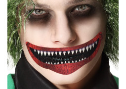 Tatouage visage sourire Joker