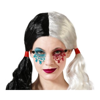 Strass autocollant Halloween Harley Quinn