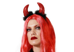 Serre tête mini corne diable