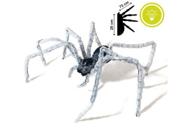Araignée blanche lumineuse