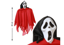 Fantôme scream noir/rouge