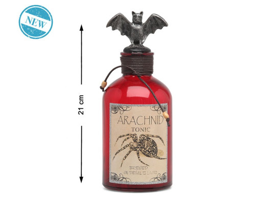 Bouteille poison rouge