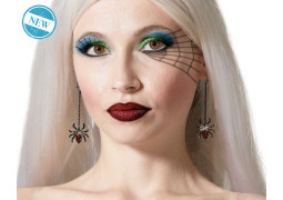Boucle oreilles araignée